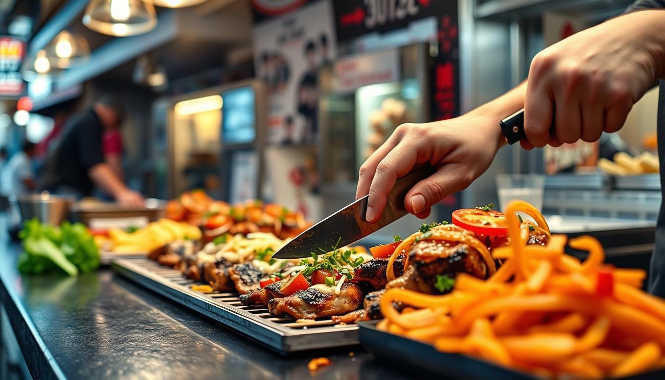 Ingredients prepared for a fast weeknight meal